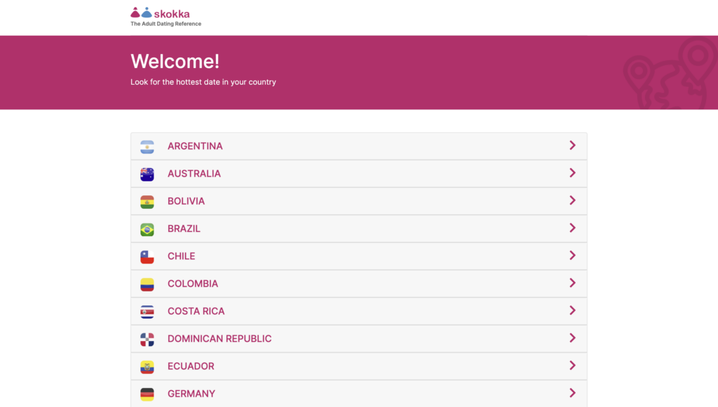 Skokka Homepage